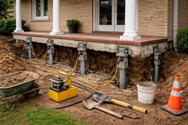 Foundation Stabilizing in Greenville, SC