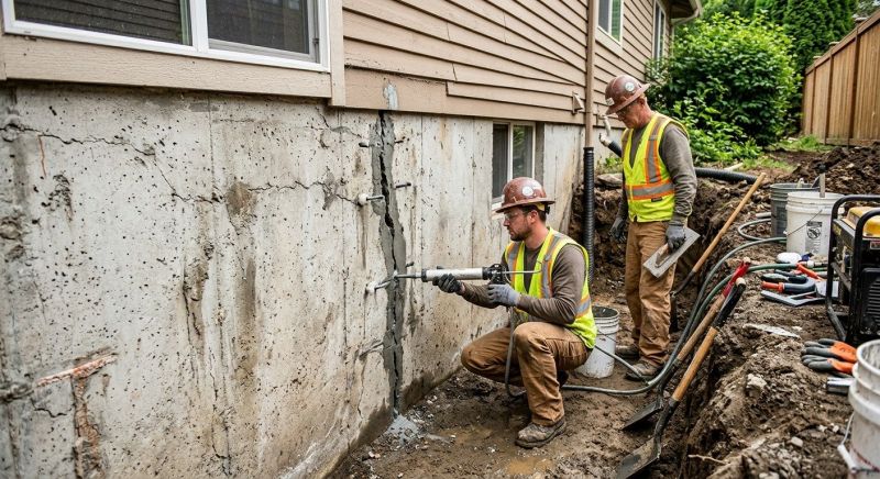 Structural Crack Repair in Columbus, OH